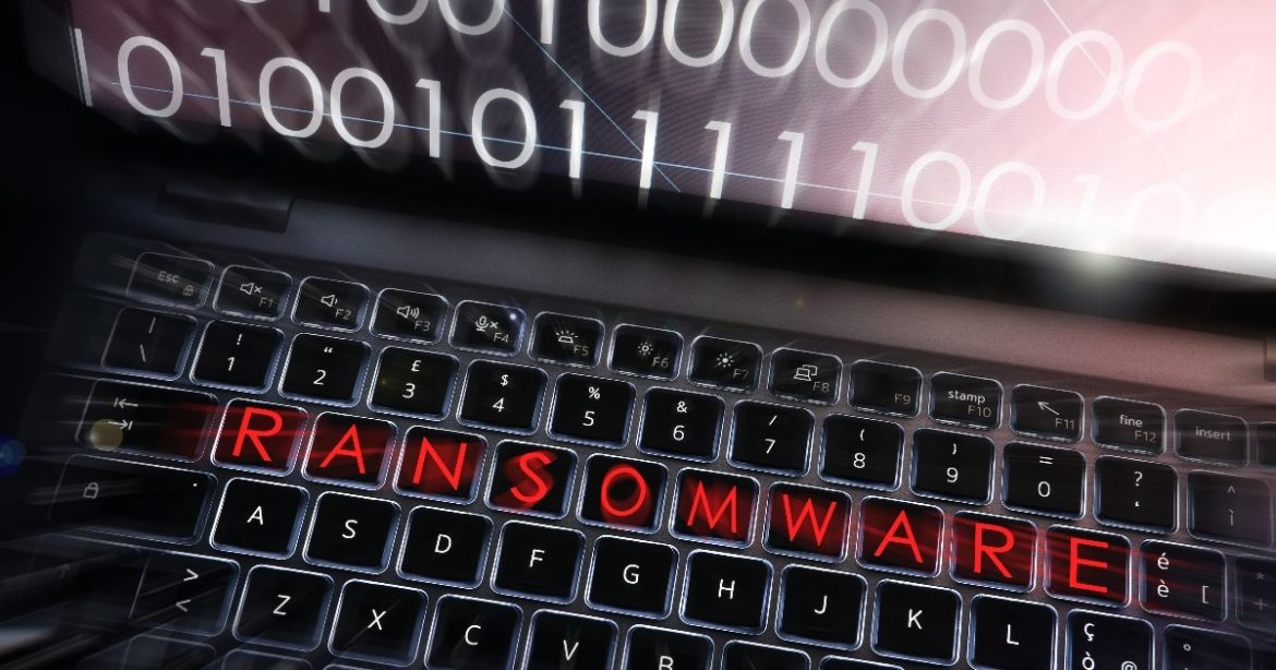 Ransomware-text-on-illuminated-k